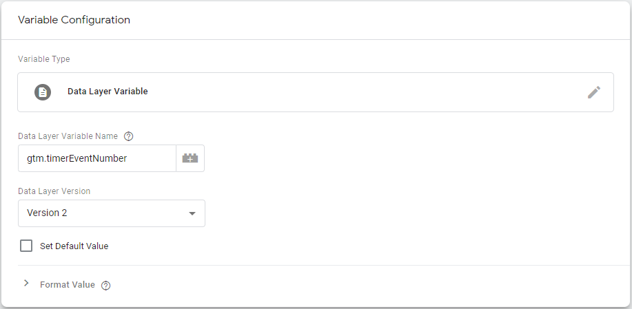 Timer Event Number Variable in Google Tag Manager