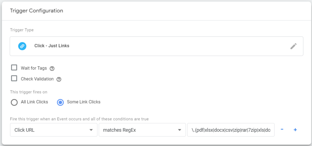 Trigger for file download in Tag Manager