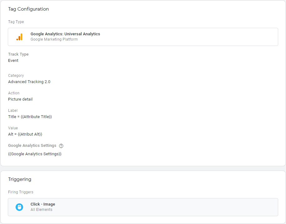Image Detail Event settings Tag in Google Tag Manager